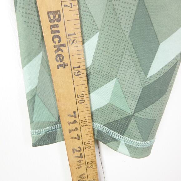 Patagonia Performance Leggings Womens SZ M Geometric Pattern Yoga Gym Stretch - Picture 5 of 13